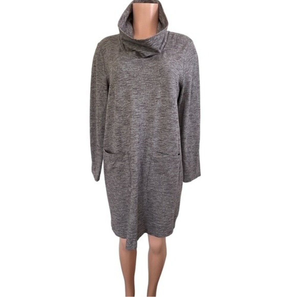 J Jill Pure Jill Cozy Knit Cowl Neck Tunic Dress Size‎ Medium